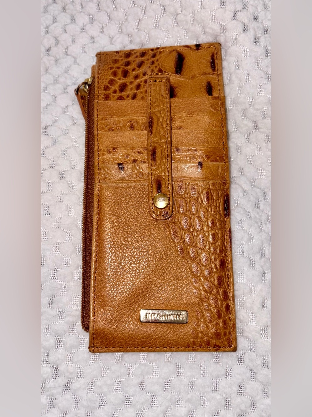 Brahmin Leather Credit Card Wallet